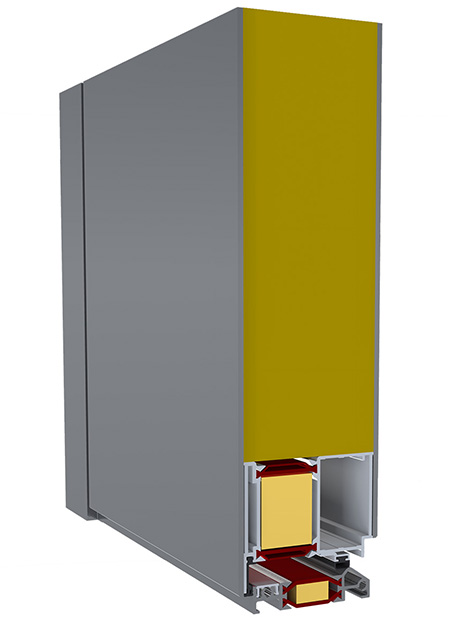 Panelové dvere s obojstranným prekrytím